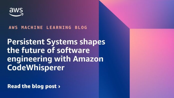 Persistent Systems shapes the future of software engineering with Amazon CodeWhisperer