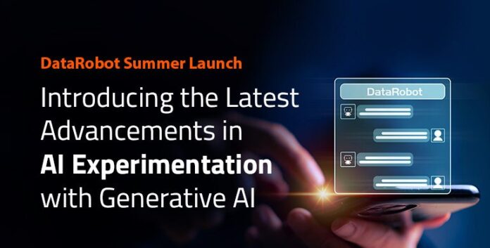 Introducing the Latest Advancements in AI Experimentation with Generative AI at DataRobot Summer Launch
